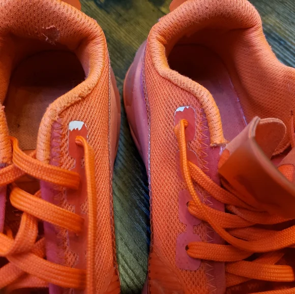 5.5 womens Puma lqdcell optic sheer orange sneakers - Picture 8 of 12